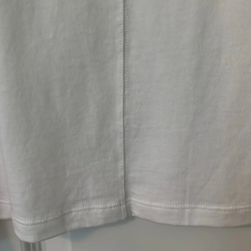 NWOT Sz Large Not Monday Emma White Short Sleeve T Shirt - Picture 8 of 10